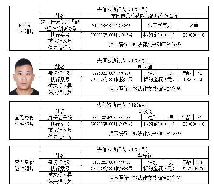 寧國市最新失信人名單公布，揭示與影響分析