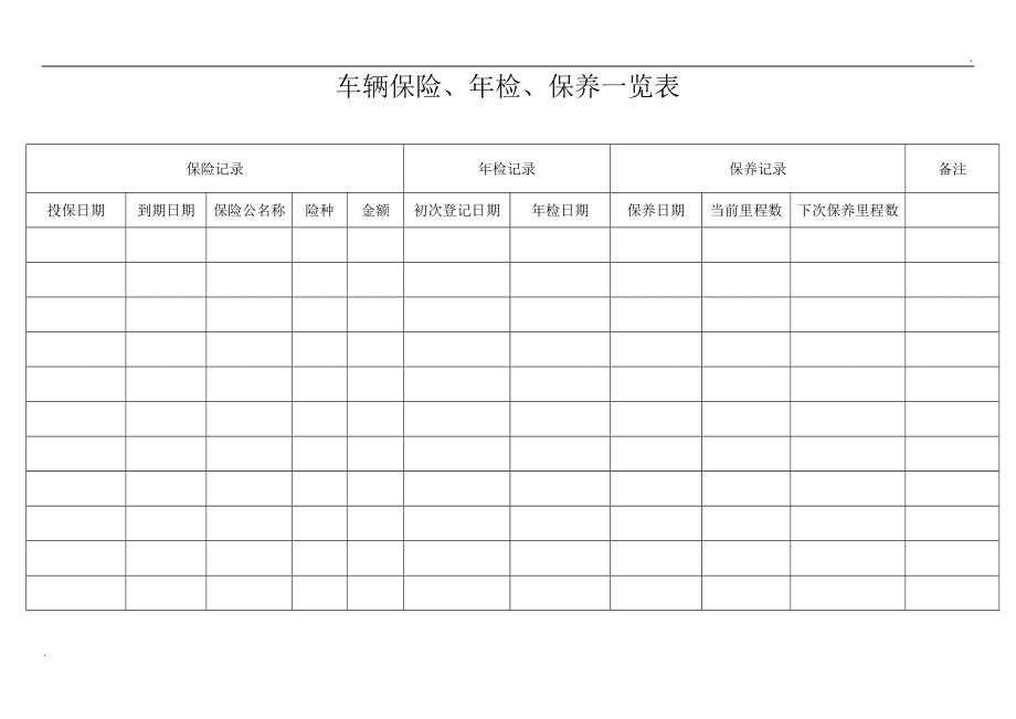 最新年检表，提升安全性能与运营效率的核心要素