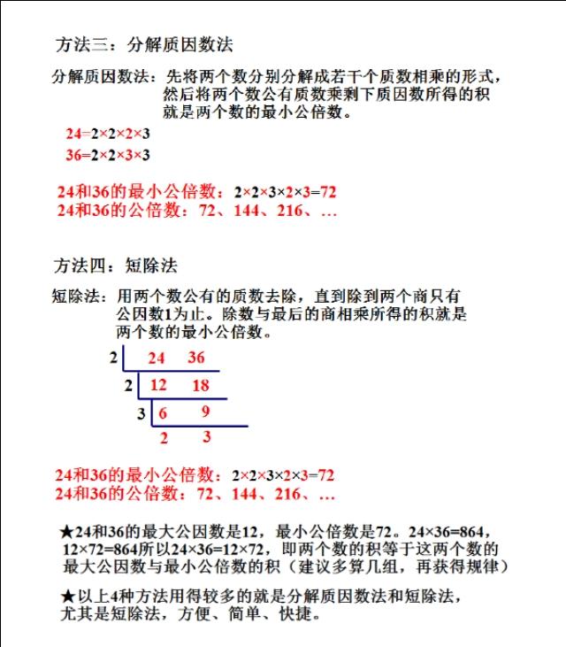 最新公倍数探索与发现之旅